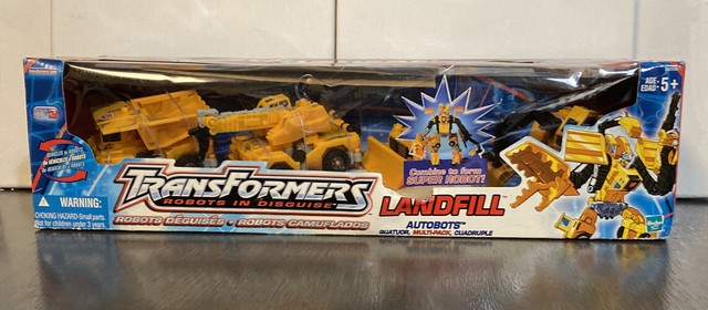 Transformers Robots in Disguise Landfill 2002 Hasbro for sale online | eBay