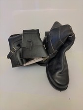 Ruff Lander Foundry Boots- Size 6- William Lennon- Steel Toe Cap- Black-