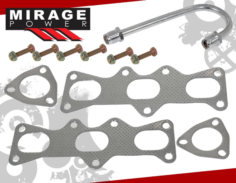 For 1993-1997 Probe / MX-6 2.5L V6 Stainless Steel Exhaust Manifold Pipe Set Foto 3 de 4