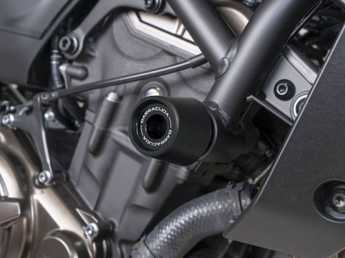 KIT TAMPONI BARRACUDA PARATELAIO YAMAHA MT-07 2014-2021 XSR 700 COPPIA - Picture 2 of 2