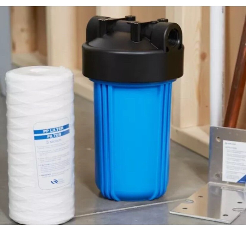 Pentair Carbon Block Under Sink Water Filtration System ~ BB10-P Big Blue New