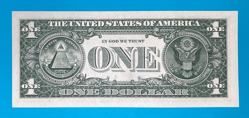1956 November 23 : G 19561123 F $1 One Dollar Bill BIRTHDAY *UNC* - Picture 3 of 4