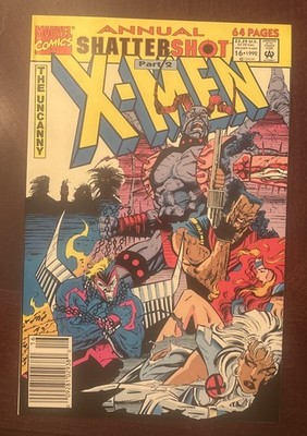Marvel X-Men Annual Shattershot Part 2 #16 Bagged & Boarded