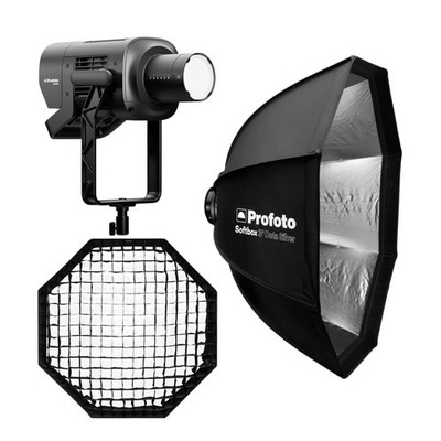 Profoto L600C LED Light Bundle with Octa Softbox and Softgrid