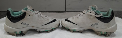 Nike Softball Hyperdiamond 4 Cleats Girls Size 11C Youth CZ5919-003 White &Black