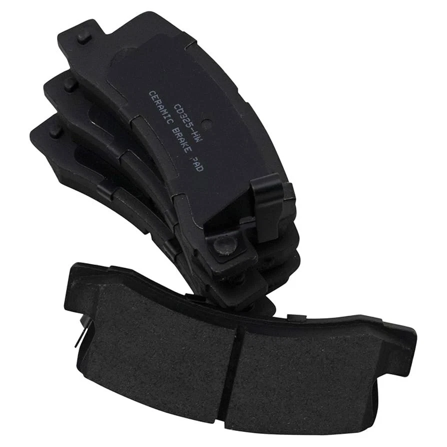 Pastillas de freno de disco traseras TRQ BFA73191 para Toyota Camry 1987-1999 446632010 Foto 2 de 4