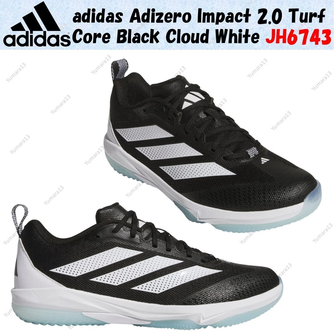 adidas Adizero Impact Turf White Black for Sale | Authenticity