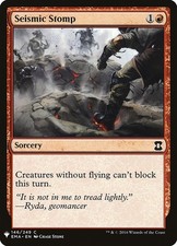 x1 Seismic Stomp - Mystery Booster - NM - MTG