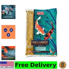 Koi  s Choice Koi Floating Fish Food, For Koi, Goldfish and Pond Fish, 10 pounds