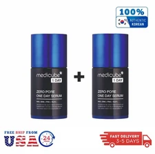 2 PACK /Medicube Zero Pore One Day Serum AHA BHA PHA 30ml /100% Genuine Korean