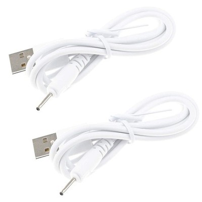 2pcs USB Charger Replacement for Stylus Pen Tablet Huion white2 