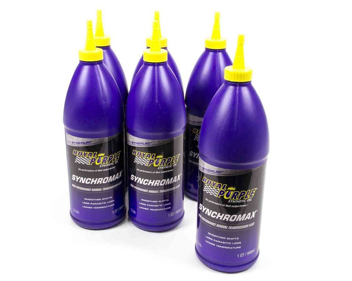 Royal Purple Synchromax Synthetic Manual Transmission Fluid - 1 Quart - Case of