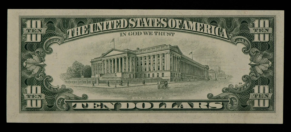 FR 2026-E* $10 1981 A Federal Reserve Note US - Star Note - VF/XF - SKU-CA1389 - Image 2 of 2