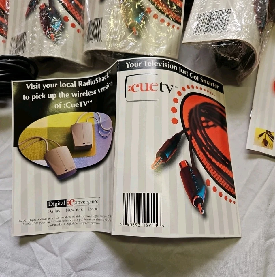 Lote de 24 cables Radio Shack CueTv y guía de instalación conecta tu PC a la televisión Foto 4 de 4