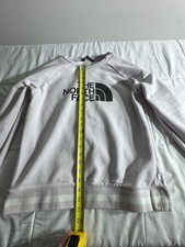 The North Face Women's Light Pink Pullover Sweatshirt Crew Neck Logo Size M