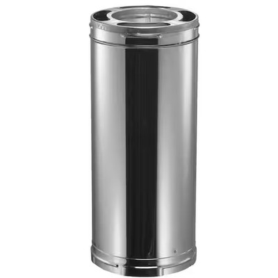 DuraVent DuraPlus All-Fuel Chimney Pipe   6'' Diameter x 36'' Length