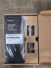 Targus DOCK570USZ-82 Thunderbolt Quad HDMI Docking Station 100W PD Charging