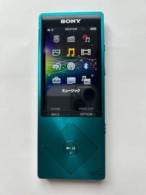 Sony Walkman NW-A25 16GB Blue Hi-Res Audio Bluetooth MP3 Player Tested Japan
