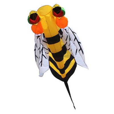 NEW 4m single line Stunt Hornet bee POWER Sport Kite outdoor toys Free shipping