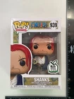 Funko Pop! Animation: Shanks #939 Big Apple Collectibles Exclusive +PROTECTOR H5