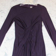 Vince Camuto Long Sleeve Jersey Gown dress minimalist wedding guest cocktail 6