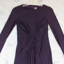 Vince Camuto Long Sleeve Jersey Gown dress minimalist wedding guest cocktail 6