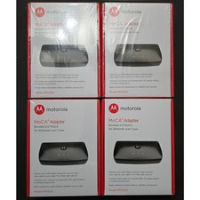 4 Motorola MOCA Adapter - Ethernet Over Coax 1 Gbps