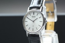 Vintage 1978 Seiko Belfina 16-0140 Steel Round Quartz Womens Watch From JAPAN