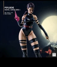 Iron Studios Psylocke Statue Figure 1:10 Marvel X-Men Limited Edition RARE