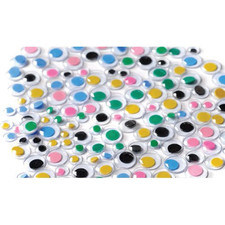 Colored Wiggle Eye Craft Supplies