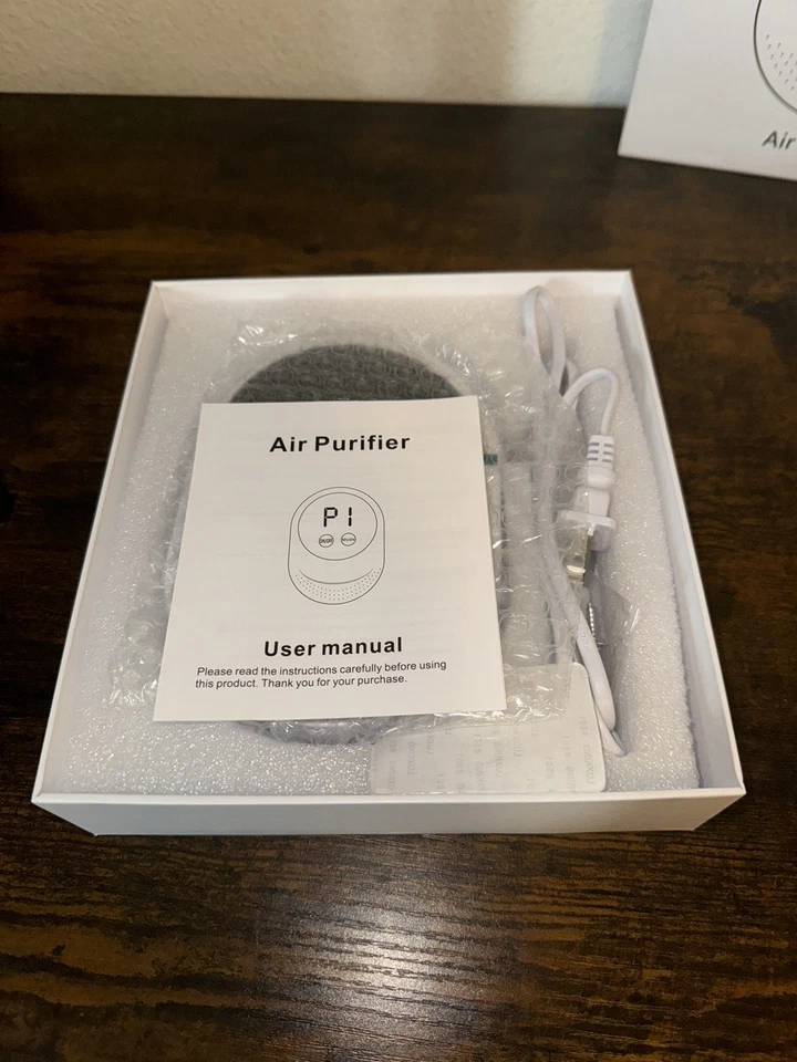 KLVEU Purificador de Aire para Hogar,Máquina Eliminadora de Olores para Dormitorio,Cocina,Baño... Foto 2 de 3