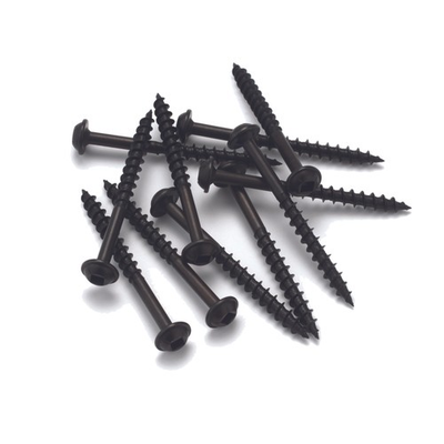 #ad Highpoint 8 x 2 1 4 Round Washer Head Woodworking Screws Black Oxide 100 pc $27.98
