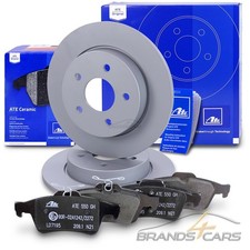 ATE BREMSSCHEIBEN VOLL Ø265+CERAMIC BELÄGE HINTEN FÜR FORD FOCUS 2 1.4-1.8 04-11