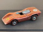 Vintage Hot Wheels Redline 1970 UNCOMMON Copper Ferrari 312P HK Version - NICE!