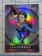 Fleer Brilliants Superman - Superboy (Clark Kent) #46 Purple Parallel - DC Card