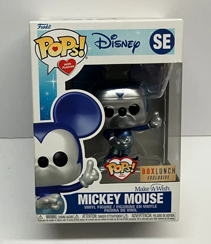 MICKEY MOUSE SE Disney Funko Pop Figure BOX LUNCH Exclusive