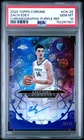 2025 Topps Chrome Basketball Purple Refractor Zach Edey #CH-ZE