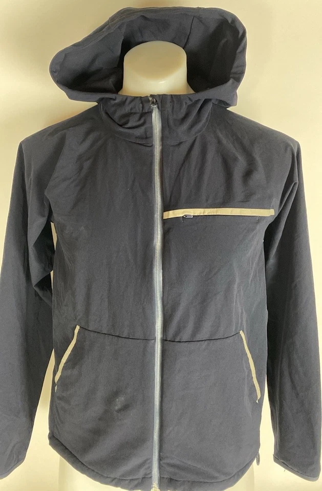 A.P.C. Chaqueta para hombre X Outdoor Voices Soft Shell talla pequeña azul marino Foto 2 de 4