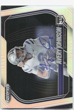 2025 Prizm Black NIL Avery Johnson Silver Auto