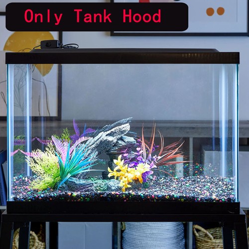 Aqua 20/55 Gallon Fish Tank Hood with LED Light Aquarium Hoods Tanks