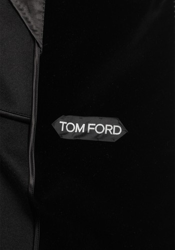 Abrigo Tom Ford Negro Cachemira Doble Pecho Talla 52/42R EE. UU. Chaqueta nueva Wi... - Imagen 6 de 6