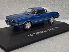 Ford Mustang Ii Ghia 1975 Blue 143 Ixo Altaya Diecast Model Car Ford Mustang Ii Ghia 1975 Blue 143 Ixo Altaya Diecast Model Car