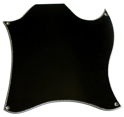 4 Ply Black For US Gibson SG Standard Blank Guitar Pickguard Scratch Plate