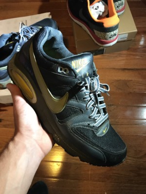 Size 13 - Nike Air Max Command Yellow/Black 397689-008 -  SAME DAY SHIPPING