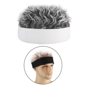 Beanie with fake hair Clearance