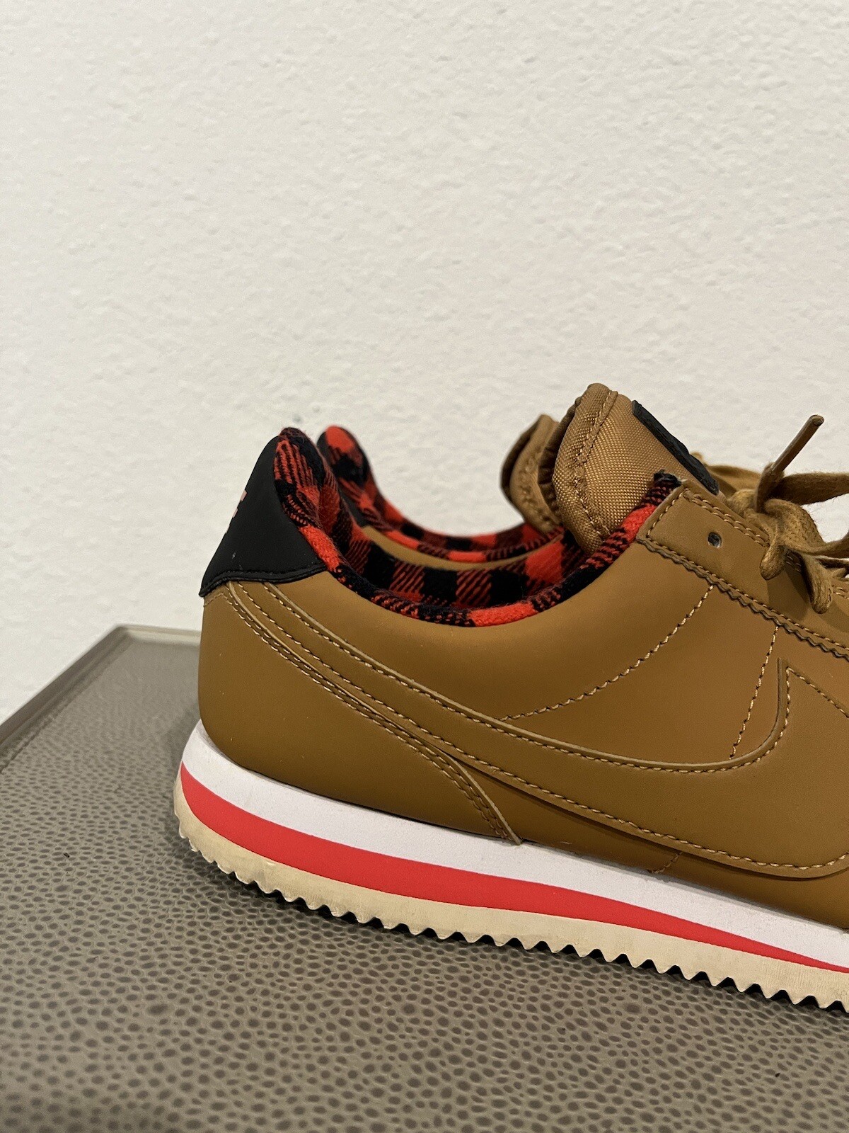2016 Nike Cortez Basic Premium Wheat/Crimson/Plai… - image 2