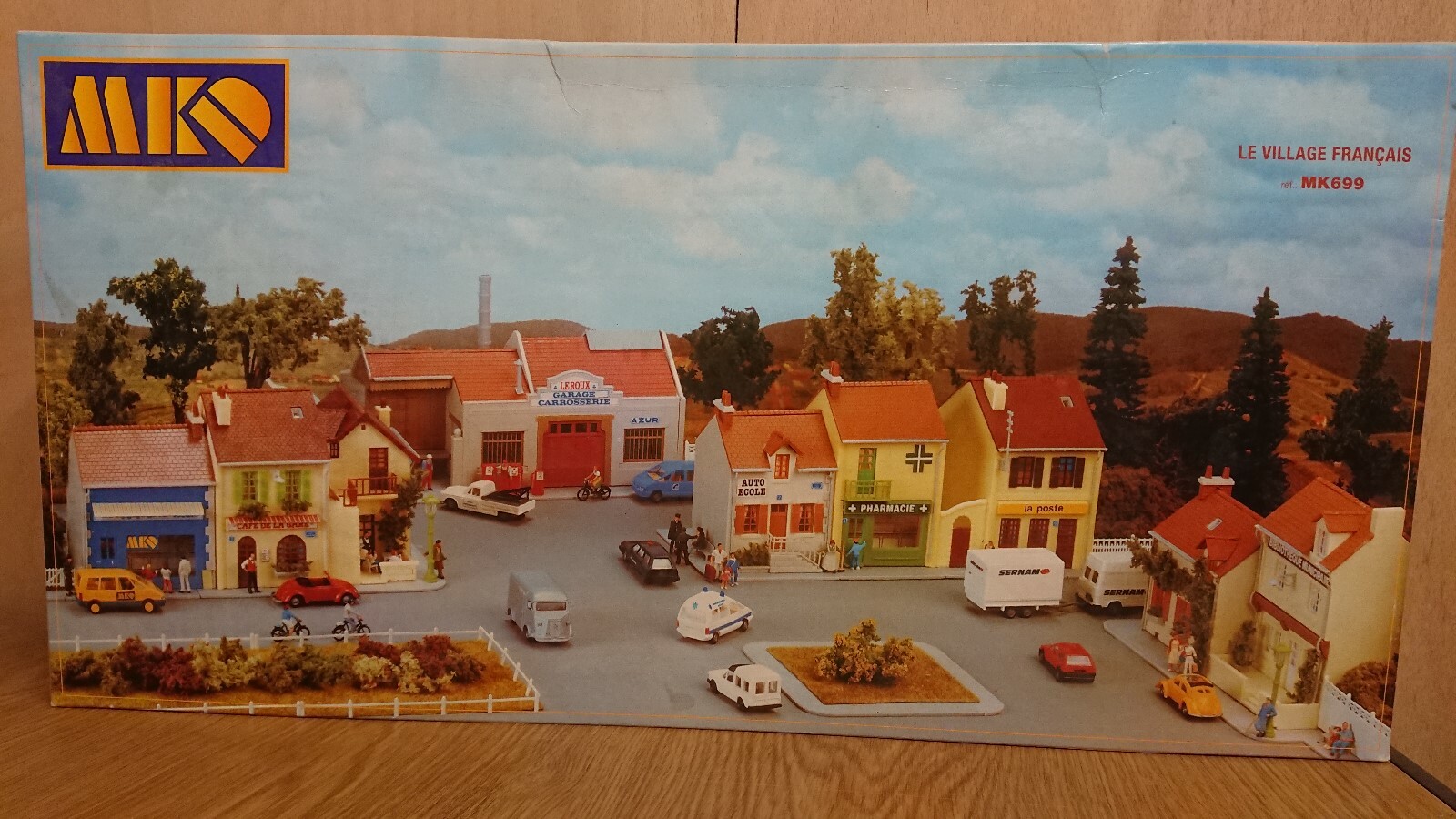 RARE MKD MK699 HO Gauge 1 87 French Village Buildings set in Kit form NEW RARE MKD MK699 HO Gauge 1 87 French Village Buildings set in Kit form NEW