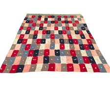 Antique Vintage Patchwork Quilt 87x72