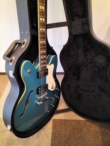 Epiphone SUPERNOVA OASIS Noel Gallagher / Manchester City Blue - 第 1/9 張圖片