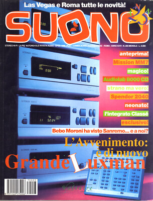 SUONO ANNO XXVI NUMERO 285 MARZO 1997 AUDIOLAB   ROKSAN   SPENDOR   SONUS FABER